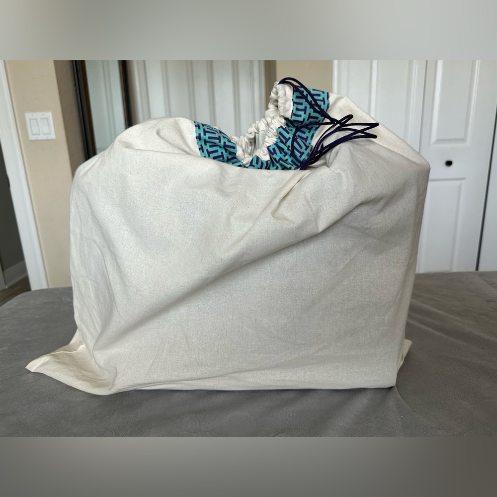 Tory Burch York Buckle Tote in Purple Iris - Picture 13 of 16